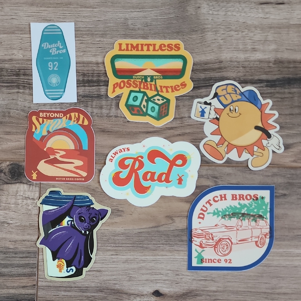 Dutch Bros 2021 Sticker Set - Picture 2 of 3